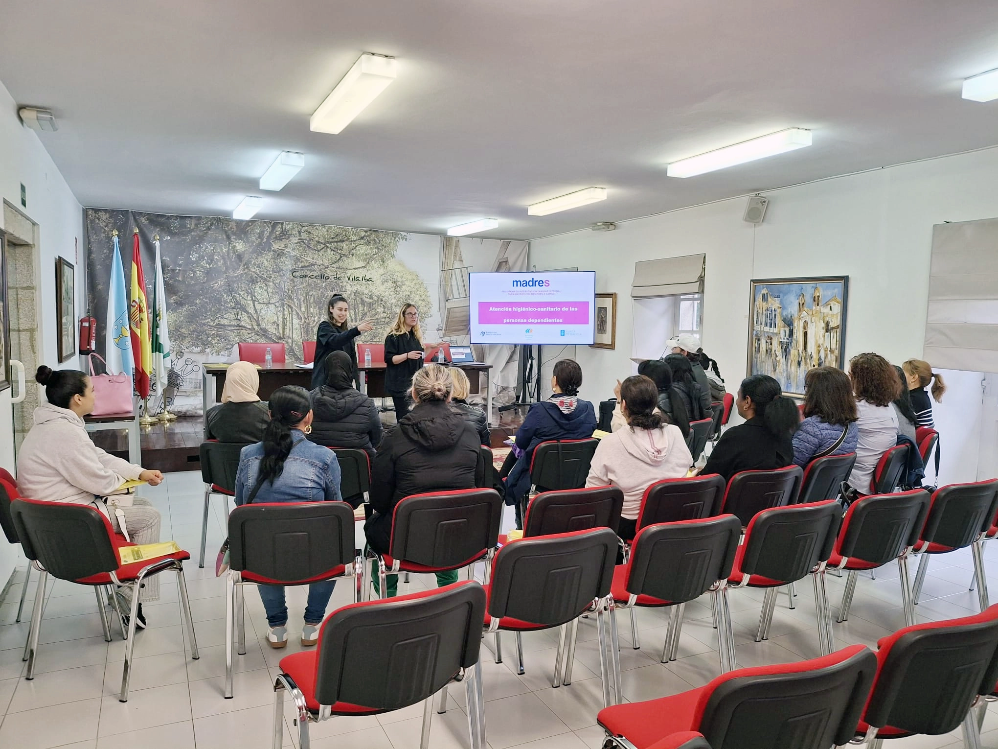Sesión formativa programa MADRES