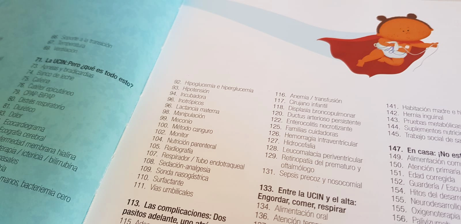 Guía gráfica "Pequeños Héroes" con ilustraciones