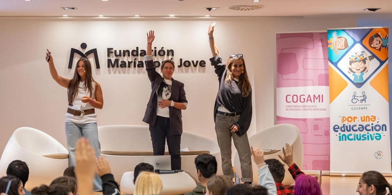 Participantes en la jornada de sensibilización