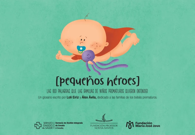 Portada de la guía "Pequeños héroes"